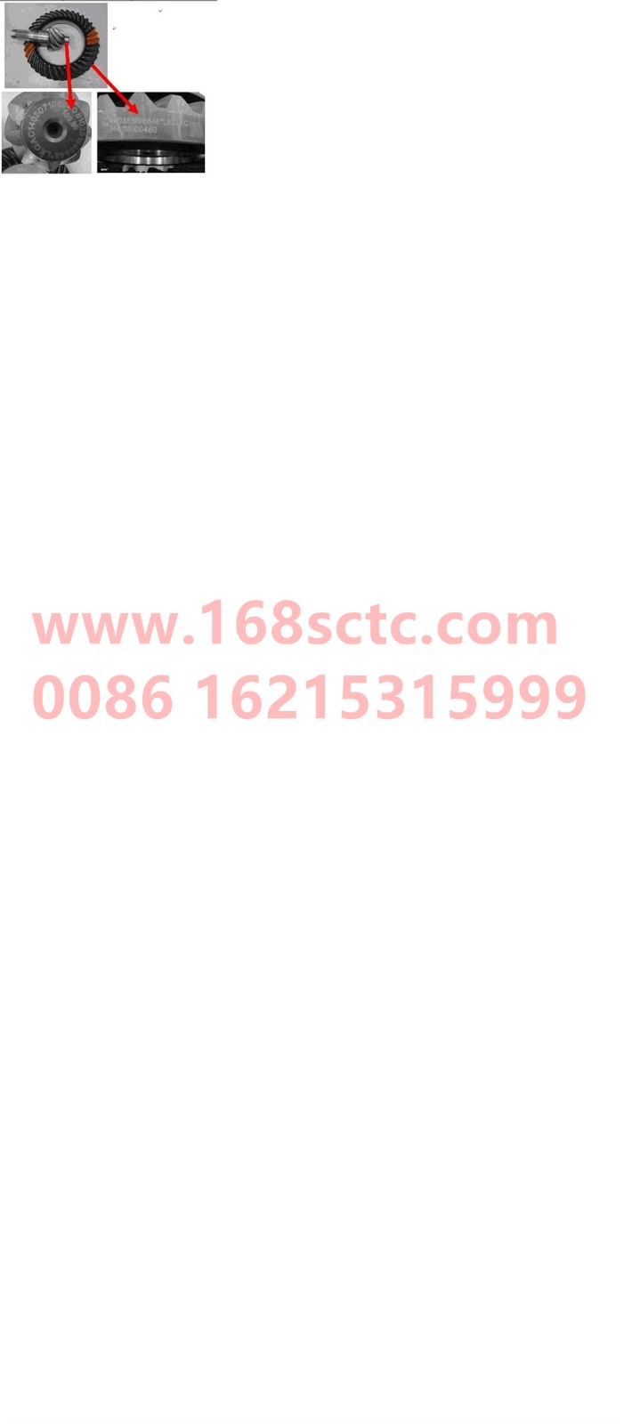 810-35199-6649-SINOTRUK HOWO-Basin angle tooth 37/10 MCY13 axle-ZhongQiZhongQiaoMCY13
