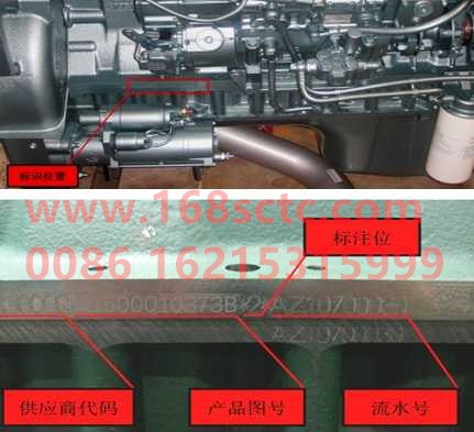 61500010373B-SINOTRUK HOWO-Cylinder block assemblynarrow body machine-ZhongQiFaDongJiWD615.92E