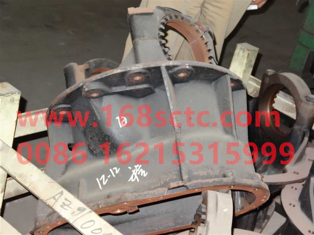 810-35301-6104-SINOTRUK HOWO-Main reducer housing with bearing cap middle axle-ZhongQiZhongQiaoMCY13