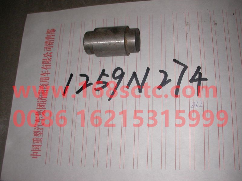1259N274-SINOTRUK HOWO-Brake shoe pin-ZhongQiHW1697Qiao