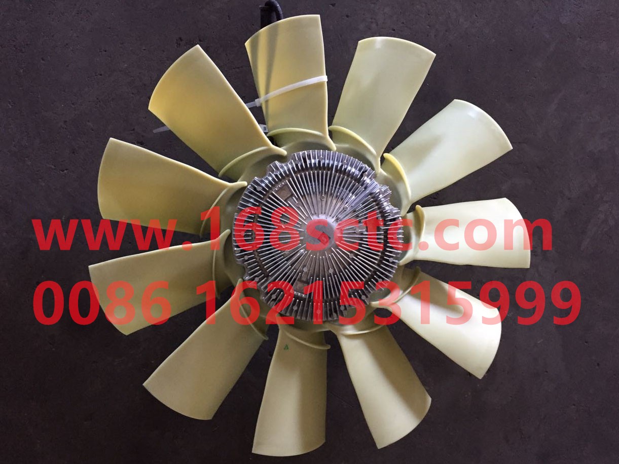 Electronically controlled silicone oil fan
