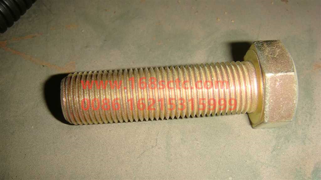 Q151B1655TF2-SINOTRUK HOWO-Hex bolts M16x1.5x55-ZhongQiQianQiaoVPD050QB