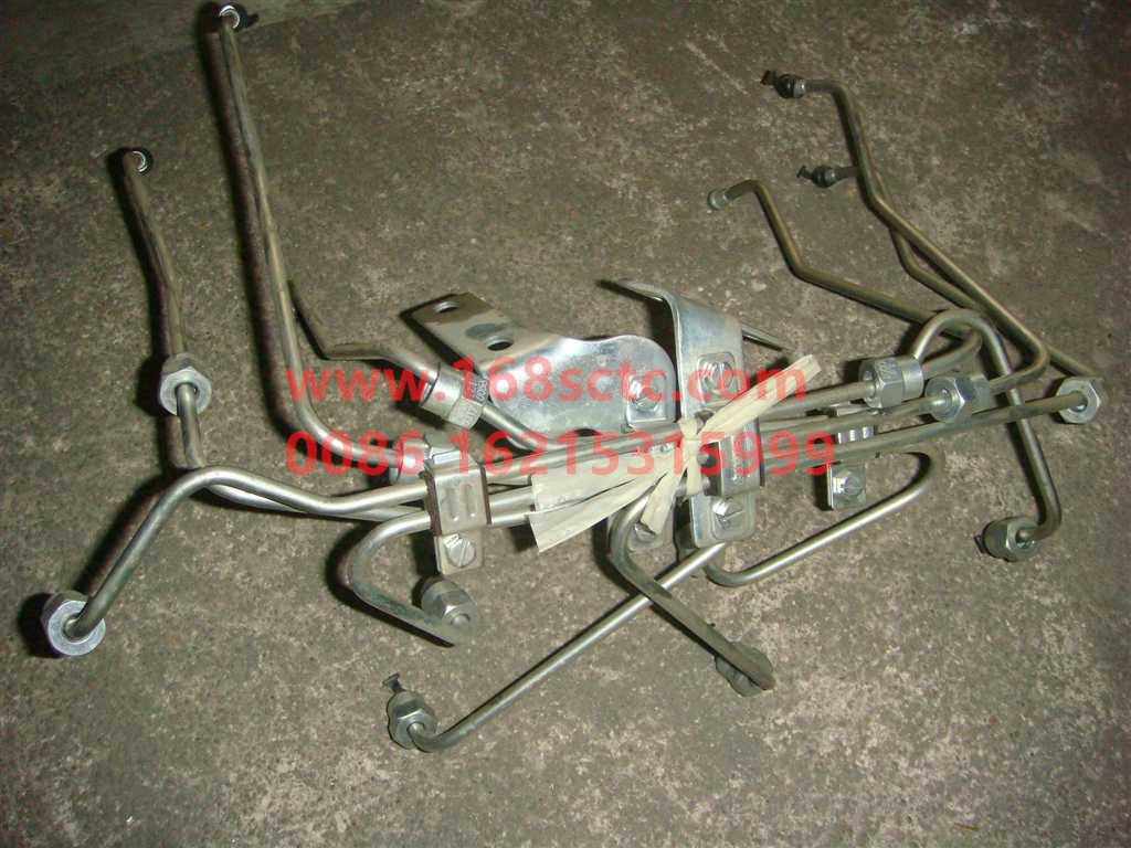 VG1095080050-SINOTRUK HOWO-High pressure oil pipe assembly-ZhongQiFaDongJiWD615.95E