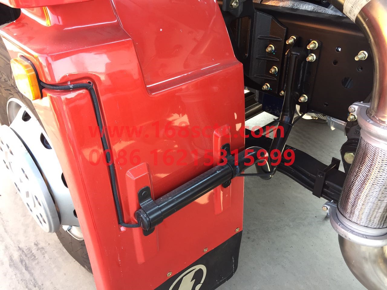 DZ14251230021-SHACMAN-rear fender left-DeLongX3000 2013Kuan