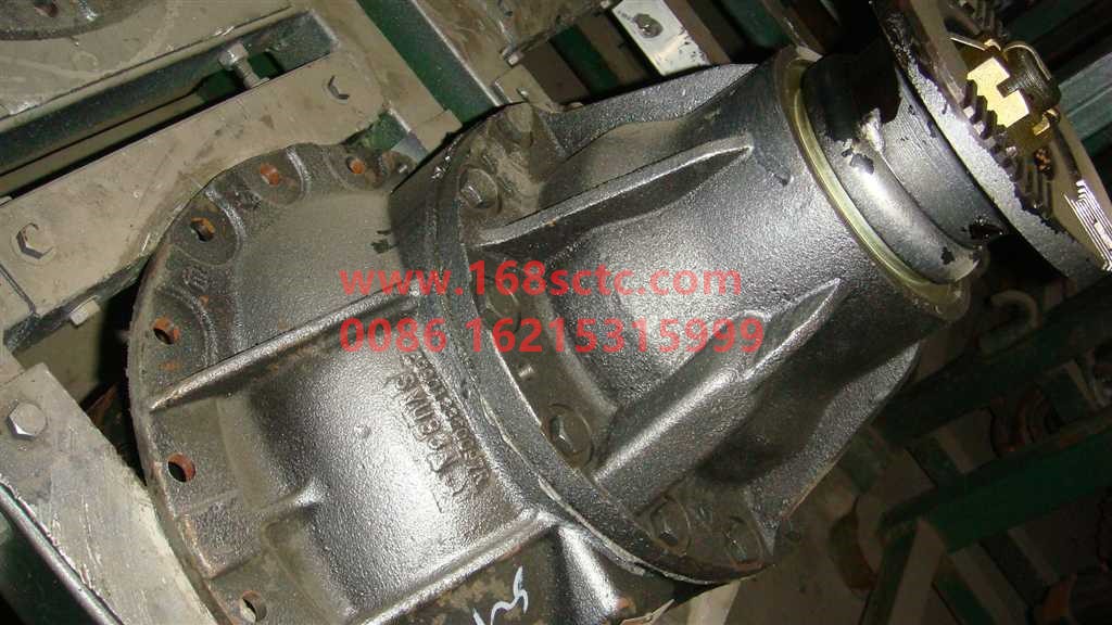 AZ9231320724-SINOTRUK HOWO- Main reducer assembly Rear axle i=4.8 Φ180 face tooth strengthened differential-ZhongQiHouQiaoST16