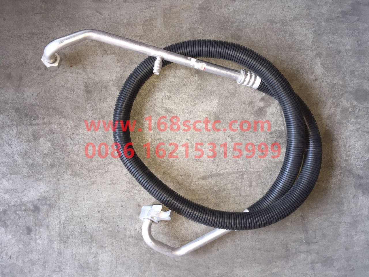 DZ13241824554-SHACMAN-Air conditioning pipeSteam-to press-DeLongF3000 2013Kuan