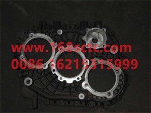 AZ2220100803-SINOTRUK HOWO-Gearbox rear shell HW13710 aluminum shell-ZhongQiBianSuXiangHW13710