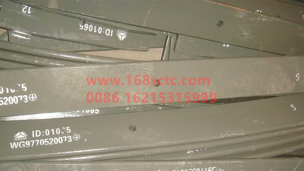 WG9770520073+005-OTHERS-Fifth leaf of front leaf spring 18x100Twelve pieces-KuangShanBaWang70