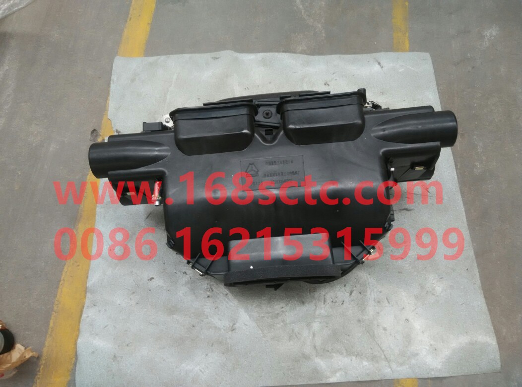 WG1642828102-SINOTRUK HOWO-Air conditioner assemblyWith electric damper (Chinese, CNHTC connector/external water valve)-HaoWo2013Kuan