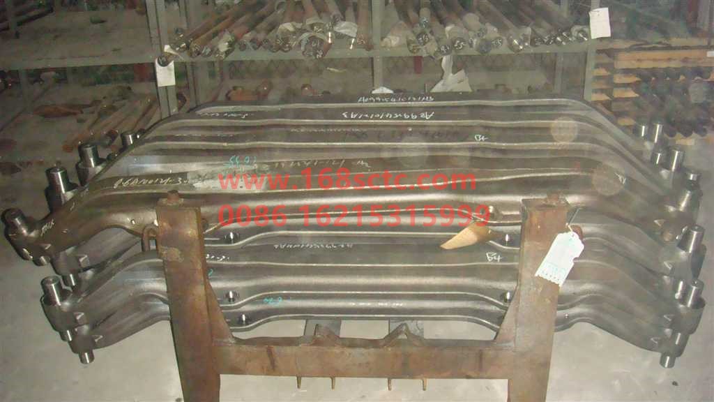 AZ9719410109-SINOTRUK HOWO-Front axle (leaf spring center distance850mm/Kingpin center distance1780mm/King pin diameter45mm/Drum/9T)-ZhongQiQianQiaoHR9