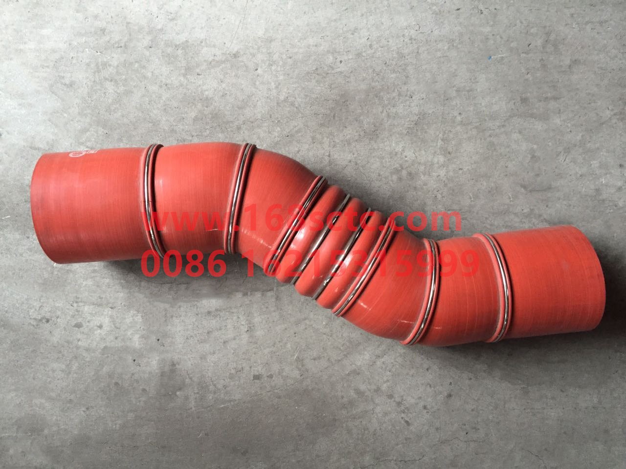 DZ93259535410-SHACMAN-Intercooler hose (DeLonghiF3000 09payment 110x112x125bendx505long)MOQ30-DeLongF2000 2015Kuan