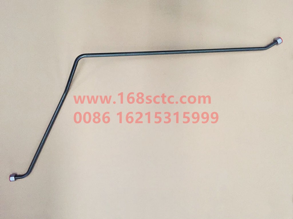 DZ97319470222-SHACMAN-Pressure oil cooling steel pipe assembly/95-DeLongX3000 2013Kuan