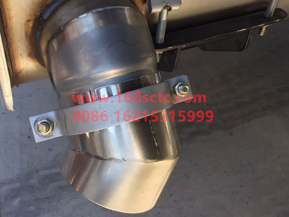 DZ95259547058-SHACMAN-muffler exhaust elbow-DeLongF3000 2015Kuan