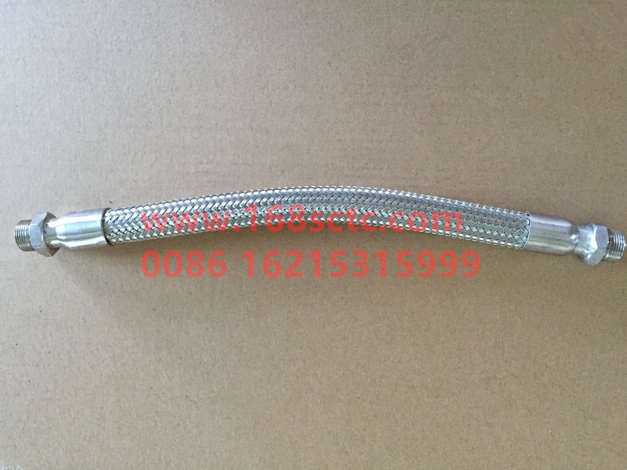 DZ93189360006-SHACMAN-Stainless Steel Metal Hose-DeLongF2000 2015Kuan