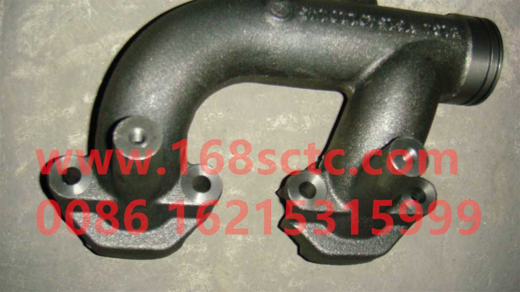 VG1540110145-SINOTRUK HOWO-First and second cylinder exhaust manifold-ZhongQiFaDongJiWD615.96NE