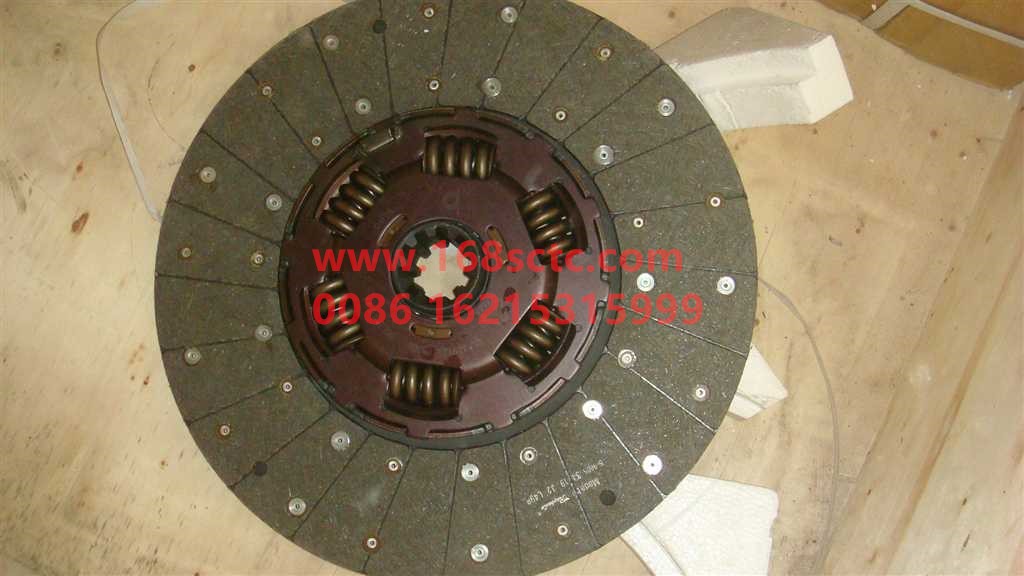 AZ9725160300-SINOTRUK HOWO-Clutch plate Φ430 Φ52.5Three levels of shock absorption6reedAtypeMOQ64-HaoWo2009Kuan