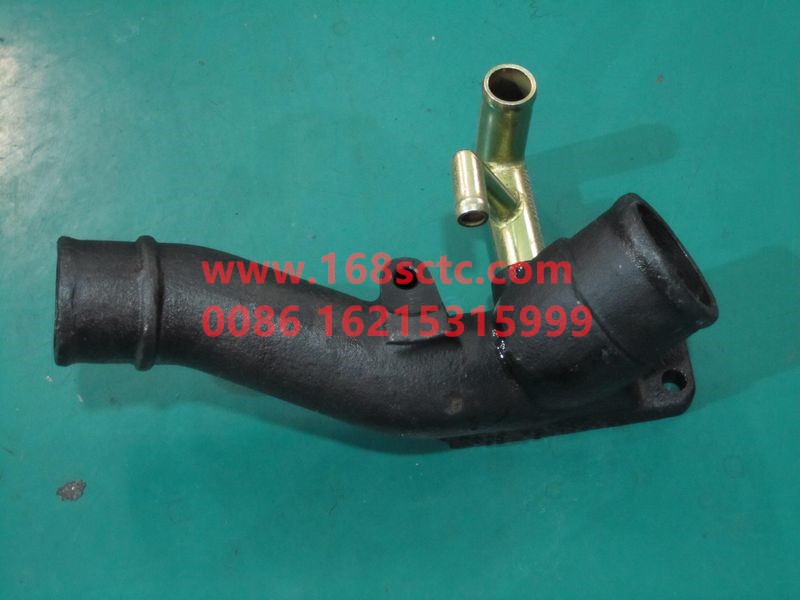 VG1095060012-SINOTRUK HOWO-pipe connector-ZhongQiFaDongJiWD615.95E