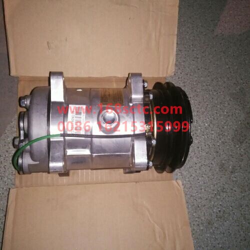 DZ13241824110-SHACMAN-Air-conditioning compressorsingle slotDelong09payment-DeLongF3000 2009Kuan