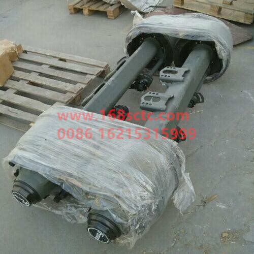 FHQZC16T-OTHERS-Trailer axle assembly (square shaft standard type/wheelbaseL=1840/16T/American)-FuHua16T