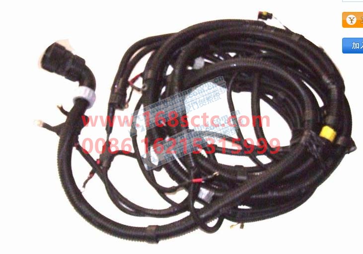 DZ93319774691-SHACMAN-Engine transmission wiring harness (WP10 Euro III engine/8x4)-DeLongF2000 2015Kuan
