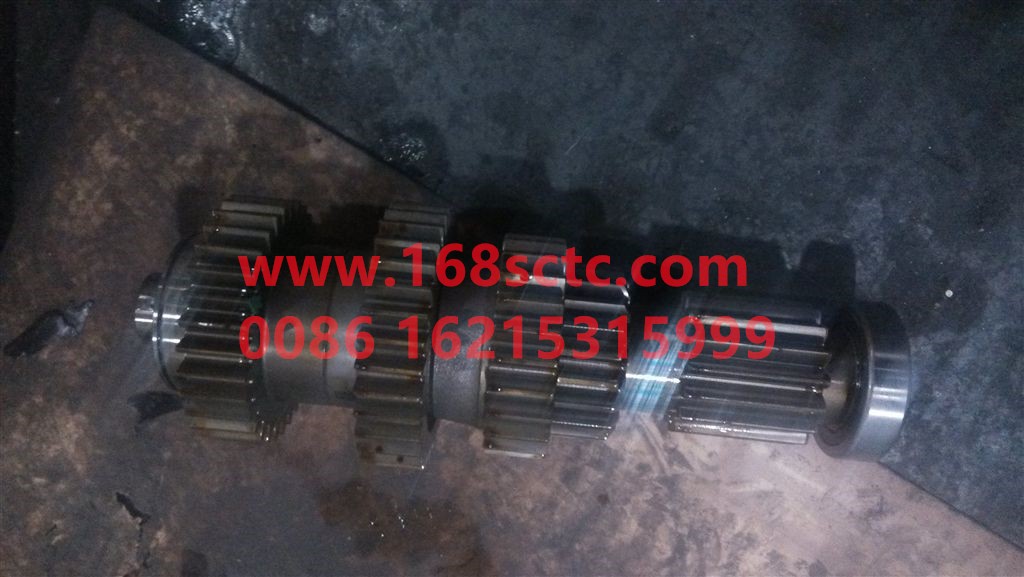 AZ2203030078-SINOTRUK HOWO-Countershaft assembly, left (overspeed/cycloid rotor oil pump)-ZhongQiBianSuXiangHW90710