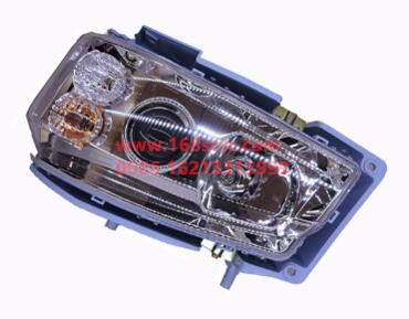 WG9716720001-SINOTRUK HOWO-Headlightleft (right car)-HaoWo2012Kuan