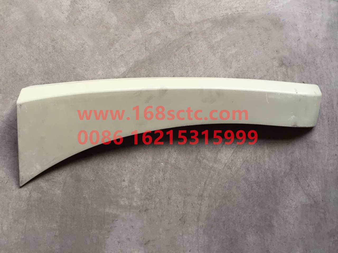 DZ13241240424-SHACMAN-upper decorative panelrightWhite-DeLongF3000 2012Kuan