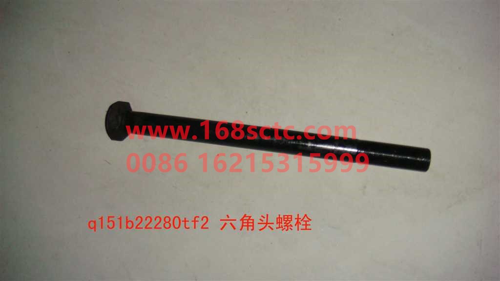 Q151B22280TF2-OTHERS-hex head bolt M22x1.5x280-LiuJiaoTouLuoShuan