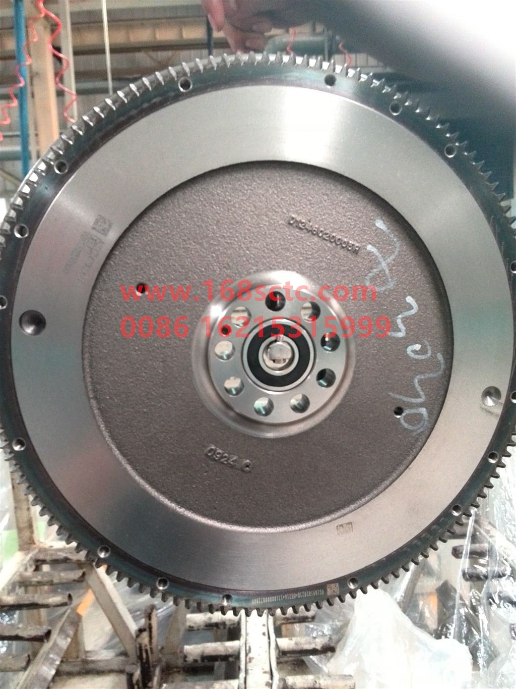AZ1238020001-SINOTRUK HOWO-flywheel-ZhongQiFaDongJiT12.42-30