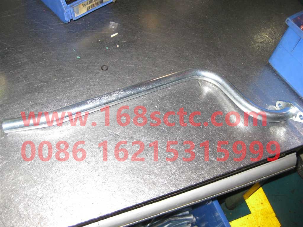 VG1560070040-SINOTRUK HOWO-Supercharger oil return pipe assembly-ZhongQiFaDongJiWD615.97C