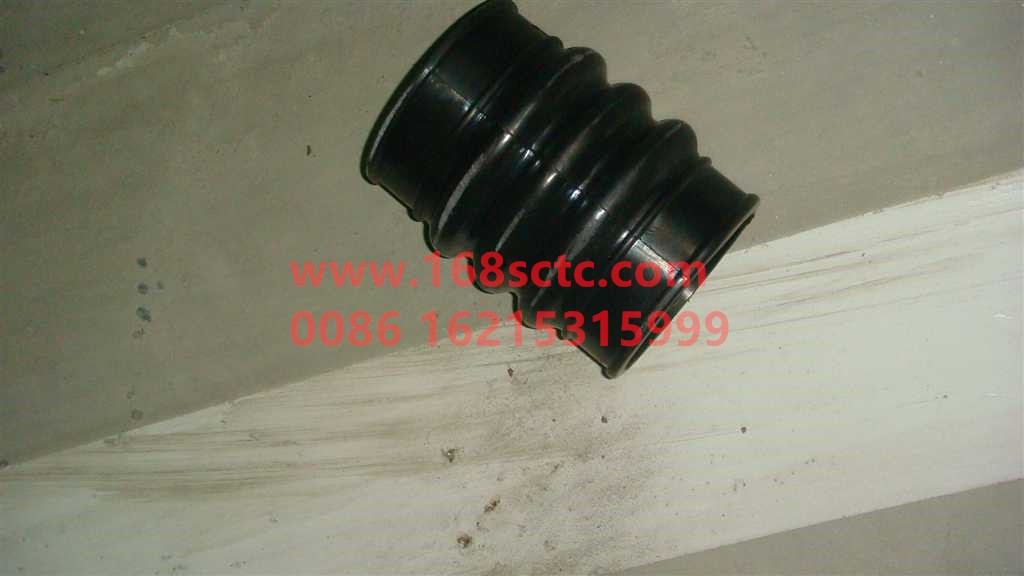 WG9725190906-SINOTRUK HOWO-rubber hoseair filterHOWO 09paymentConnector diameter 100mm-HaoWo2013Kuan