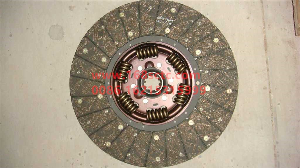 AZ9725160200-SINOTRUK HOWO-Clutch plate Φ430 Φ44.5Level 1 vibration reduction 10reedWear King-HaoWo2009Kuan