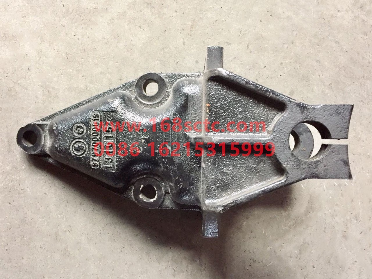 SZ970000819-SHACMAN-Front spring front bracket SCB-DeLongM3000 2012Kuan