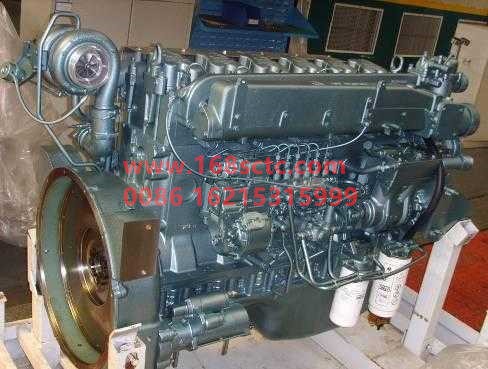 ST69070101-SINOTRUK HOWO-Engine assembly WD615.69 (P8500 pump/bleed valve supercharger/twin cylinder/Euro Ⅱ)-ZhongQiFaDongJiWD615.69