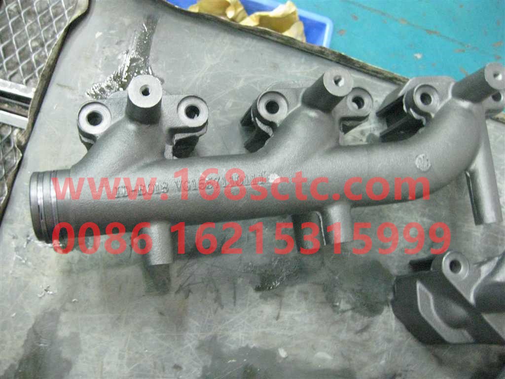 VG1095110111-SINOTRUK HOWO-exhaust pipe-ZhongQiFaDongJiWD615.67