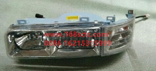 WG9100720110-SINOTRUK HOWO-HeadlightLeftwith steering STRW-SiTaiErWang2008Kuan