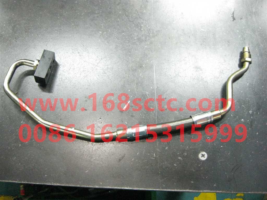 VG1500119023-SINOTRUK HOWO-Supercharger oil inlet pipe-ZhongQiFaDongJiWD615.95C