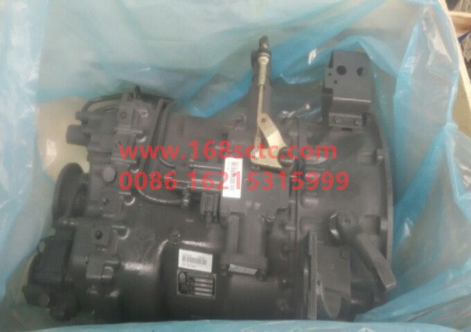 HW19710090610-SINOTRUK HOWO-gearbox assembly 10file (pull.double pole.fine teeth/HW50/Electromagnetic)-ZhongQiBianSuXiangHW19710