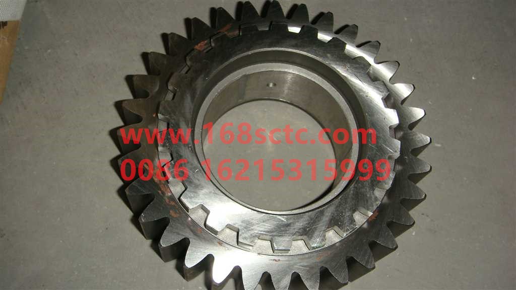 AZ2203020072-SINOTRUK HOWO-Drive spur gear low (drive drive gear assembly)-ZhongQiBianSuXiangHW20716A