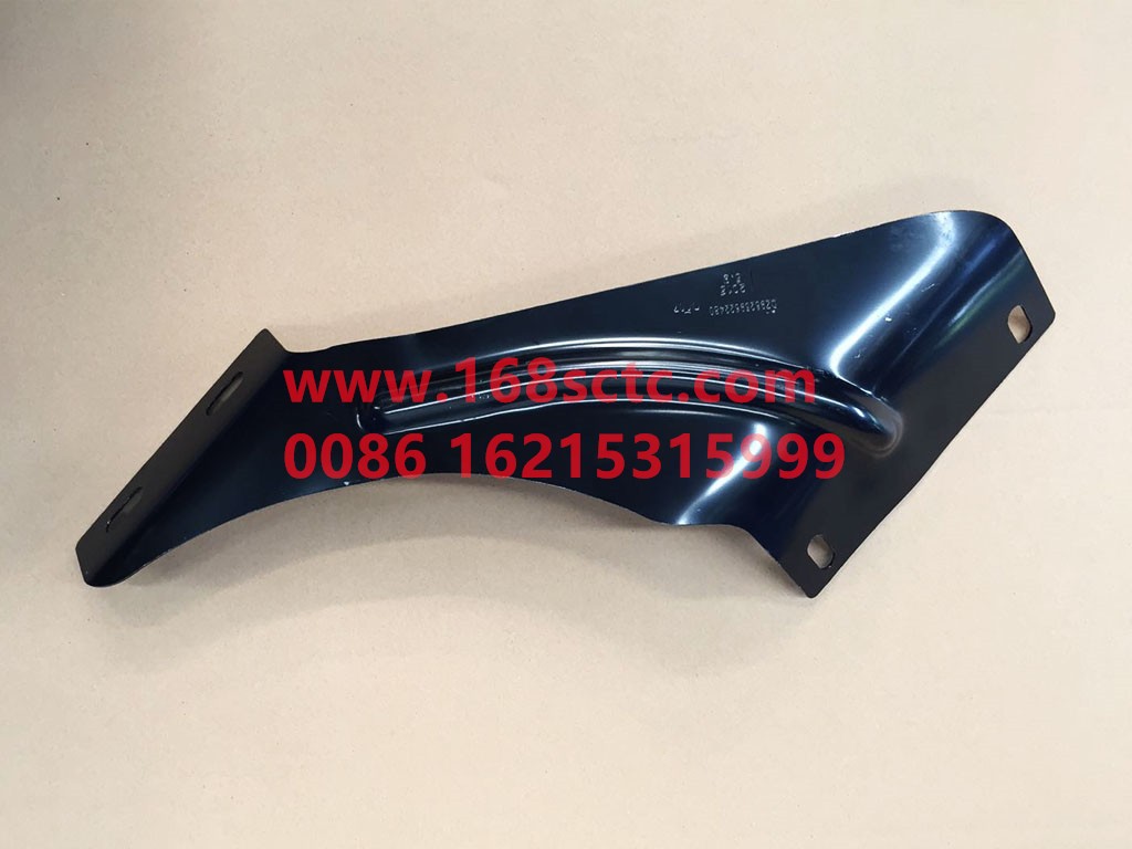 DZ96259622480-SHACMAN-Bumper connecting plate left (BH)-DeLongXinM3000 2013Kuan