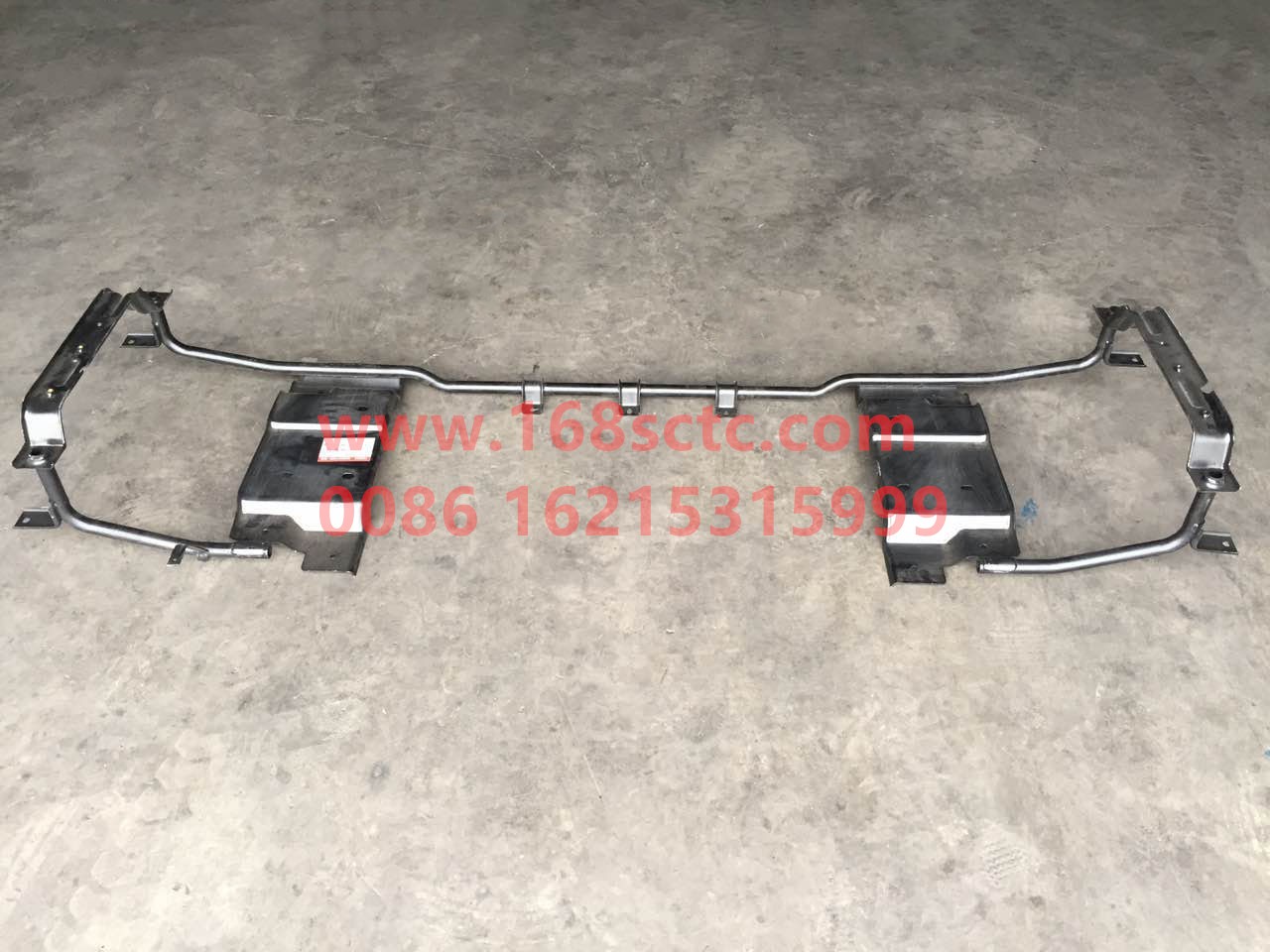 DZ97189621030-SHACMAN-Bumper fixing bracket assembly-DeLongX3000 2013Kuan