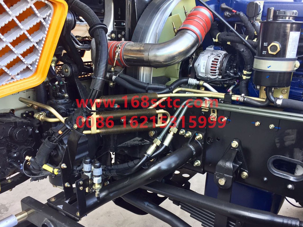 DZ97319470220-SHACMAN-Oil return heat dissipation steel pipe assembly-DeLongX3000 2013Kuan