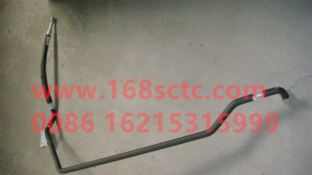 WG1664820105-SINOTRUK HOWO-Air conditioning pipe steam-pressure (cab section hose flat floor) A7 parts-HaoWoA7Kuan