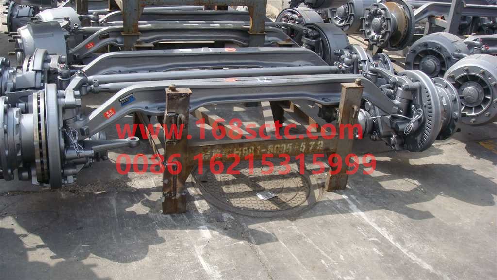 AH40HY172.S1100-SINOTRUK HOWO-Front axle assembly (front axle/7 tons/second generation applied disc brake/ABS/split steering knuckle/with anti-lock)-ZhongQiHF7CheQiao