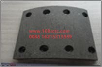 WG9100440029-SINOTRUK HOWO-brake padsbefore and after STR 8hole 200x160x14.5-ZhongQiSTRCheQiao
