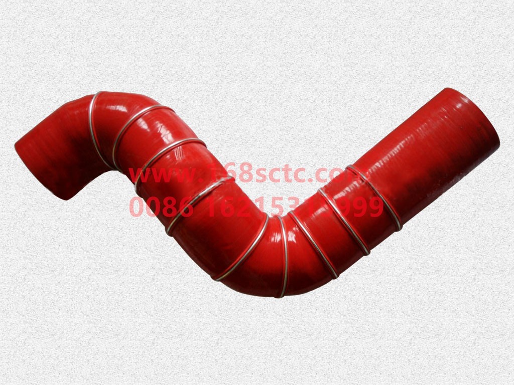 DZ95259535406-SHACMAN-intercooler intake pipe-DeLongF3000 2015Kuan