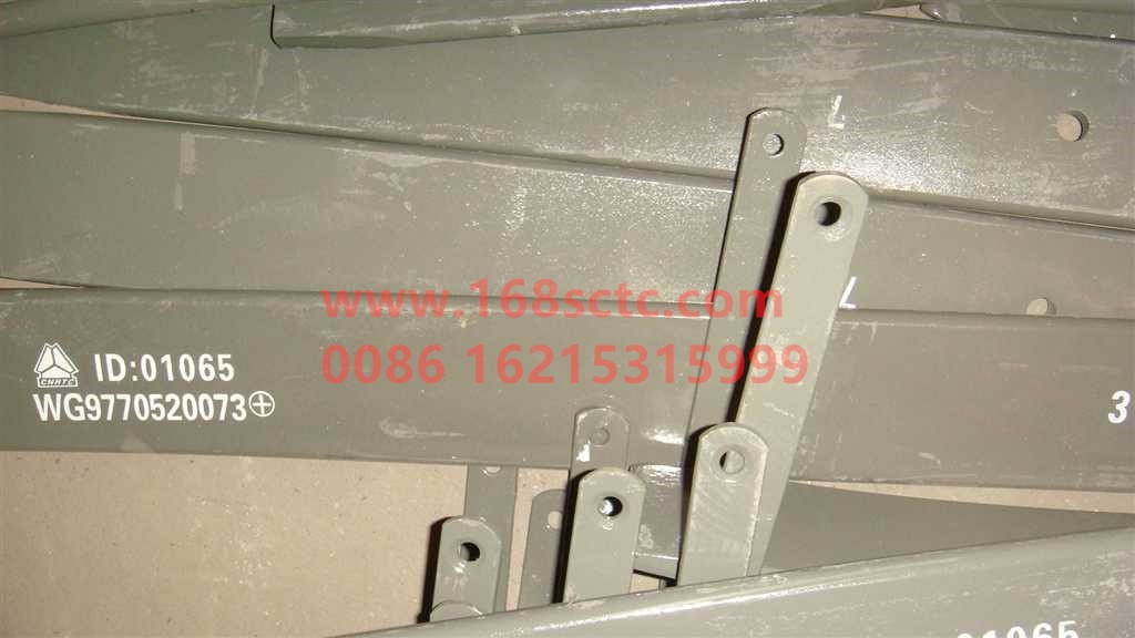 WG9770520073+003-OTHERS-Front leaf spring third leaf 18x100Twelve pieces-KuangShanBaWang70
