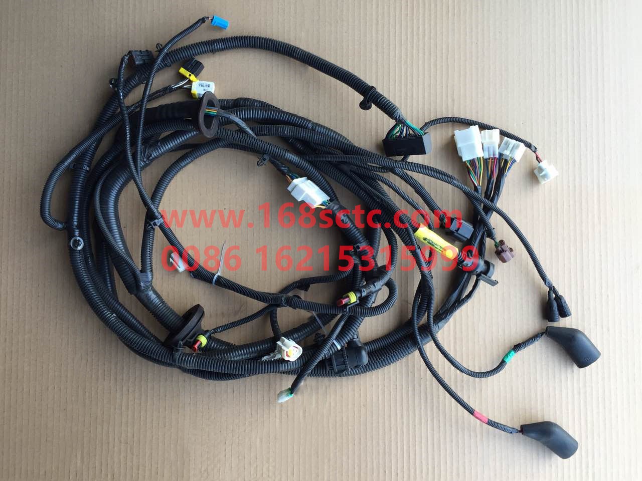 DZ96189772777-SHACMAN-Door harness left (new)-DeLongXinM3000 2013Kuan