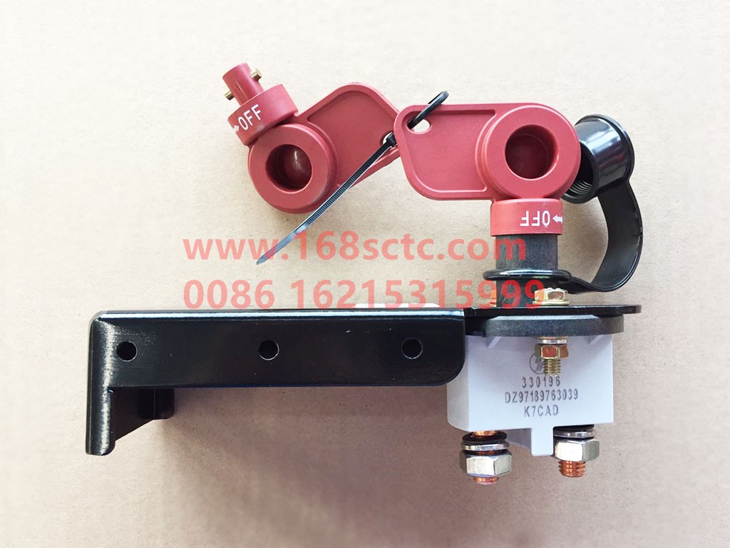 DZ97189763039-SHACMAN-main power switch-DeLongX3000 2013Kuan