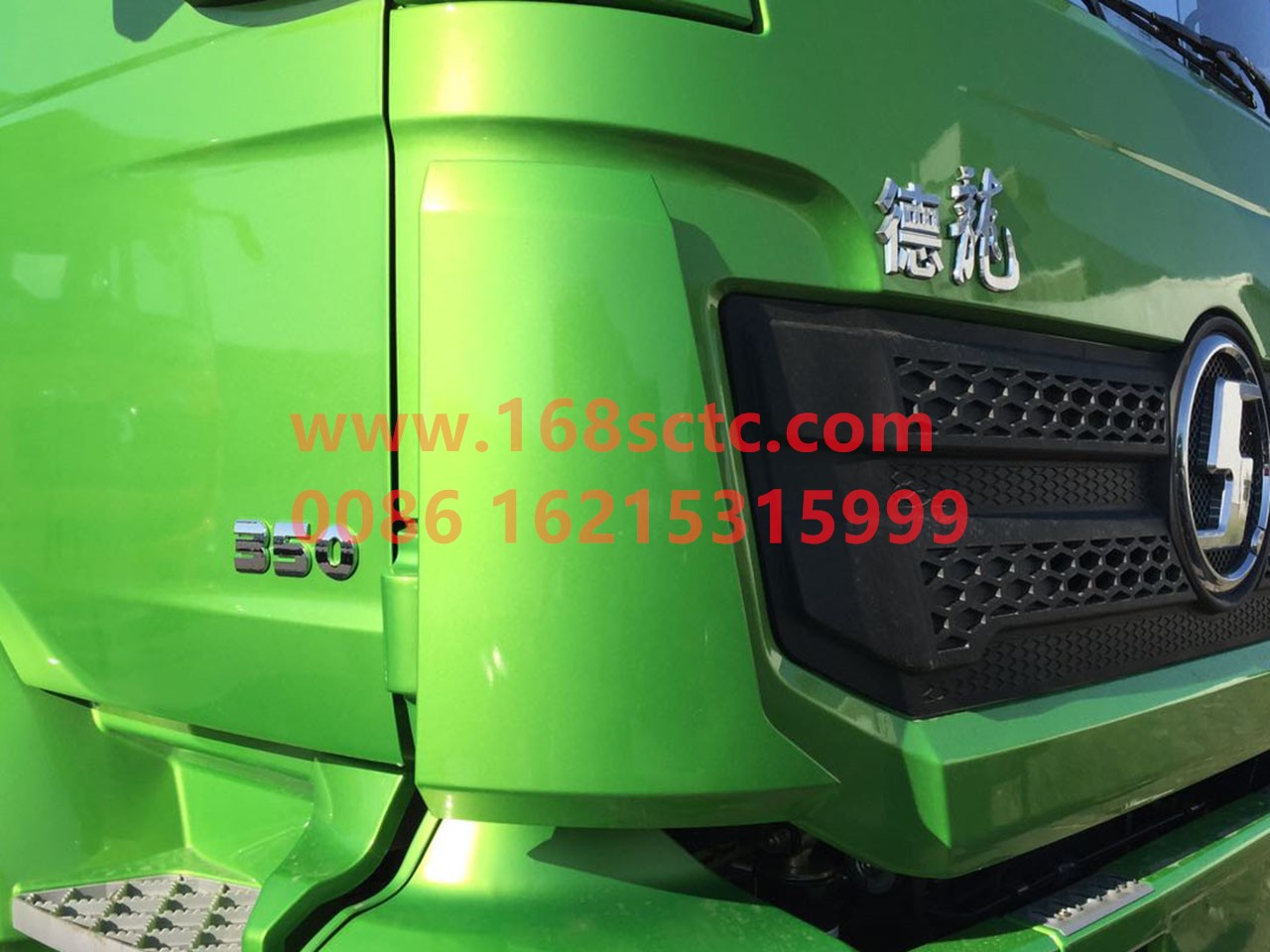 DZ15221114022-SHACMAN-Right spoiler assembly-DeLongXinM3000 2013Kuan